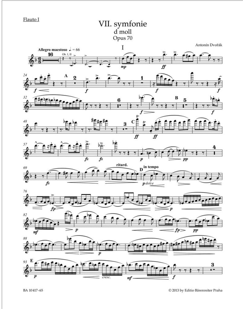 Symphony in D Minor No. 7 Op. 70
